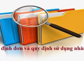 Thẩm định đơn và quy định sử dụng nhãn hiệu