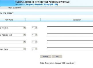 Cách tra cứu nhãn hiệu trên trang thư viện số IPLIB