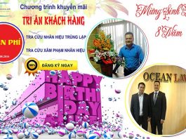Mừng sinh nhật lần thứ 8 . “MIỄN PHÍ” tra cứu nhãn hiệu trùng lặp, “MIỄN PHÍ” tra cứu xâm phạm sở hữu trí tuệ.